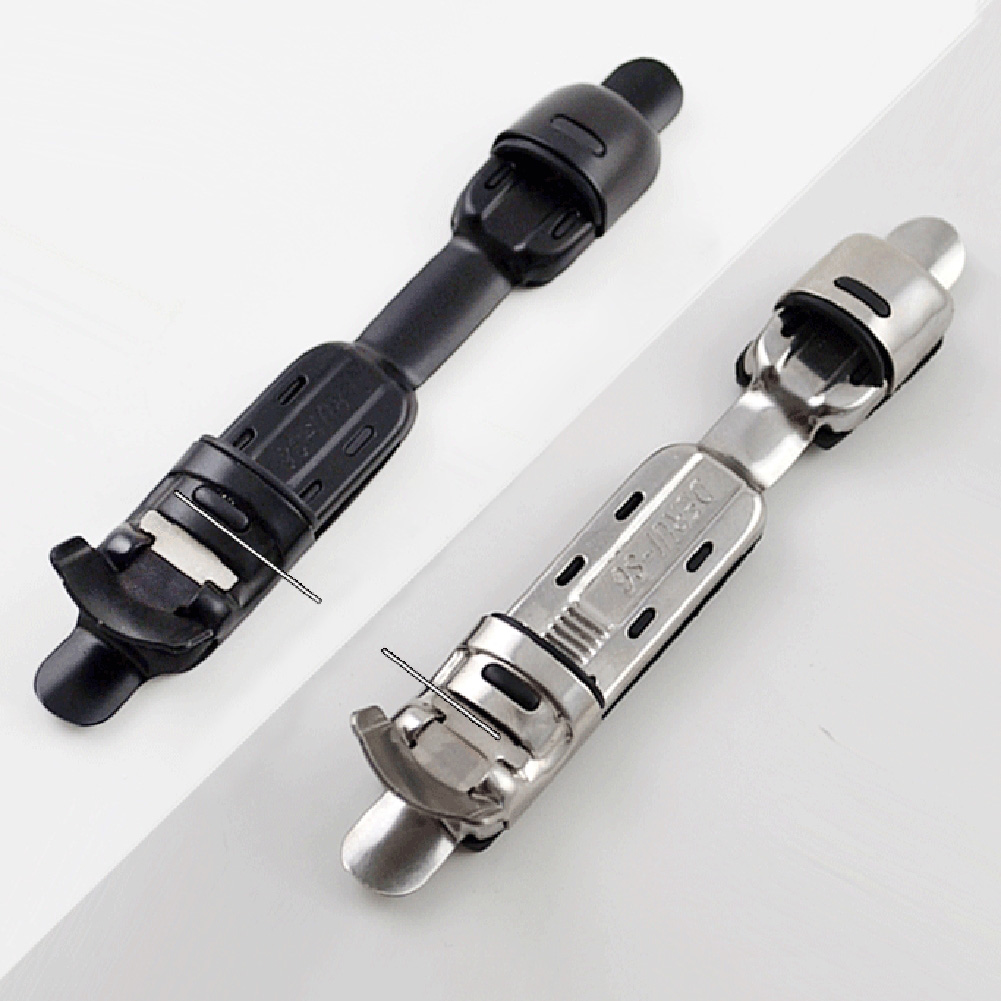 Fishing Line Spooler - 1 個釣りリールシートデッキ 12.5 × 2 センチメートルステンレス鋼板タイプリールシートクリップホルダーパッド釣竿保護ペスカタックル