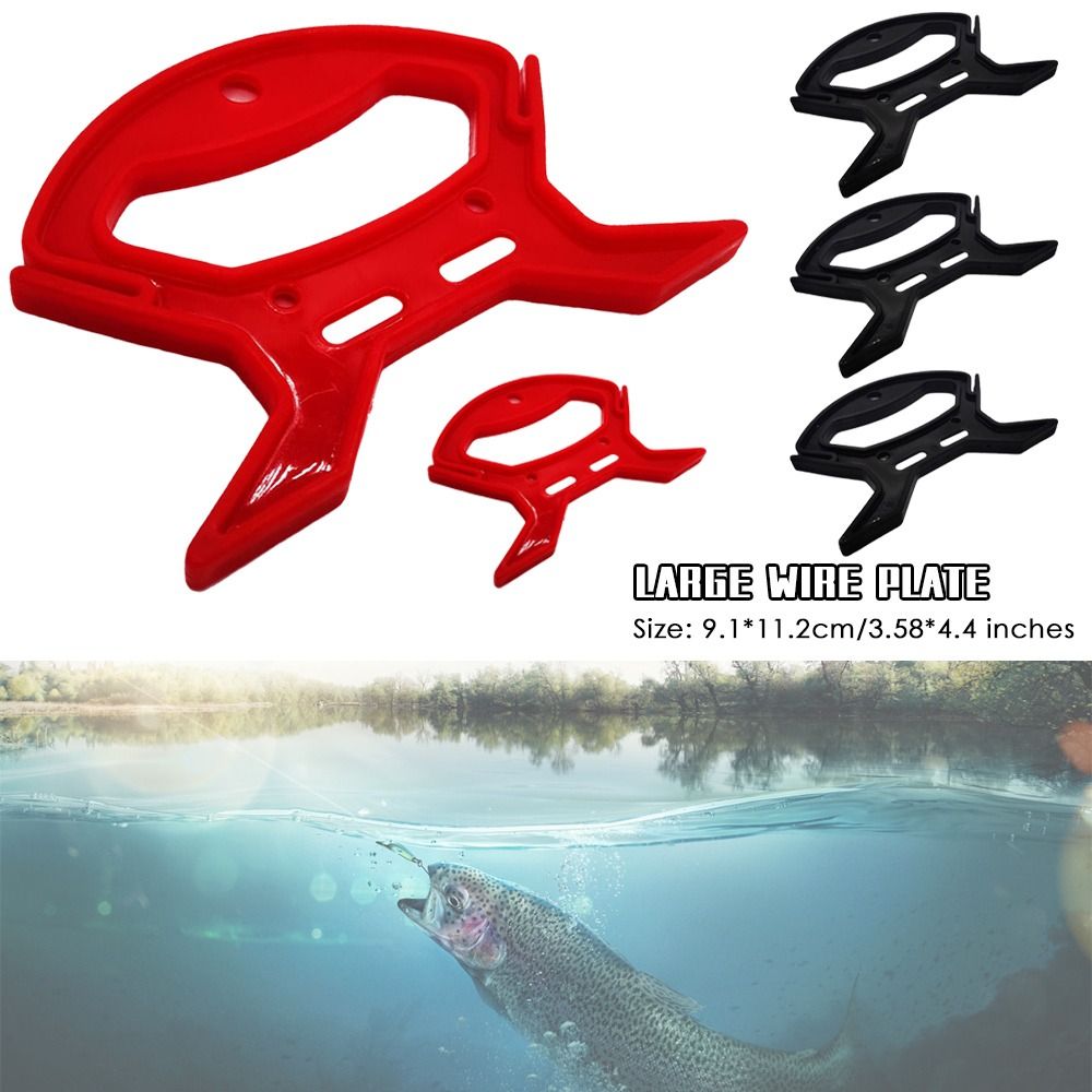 Fishing Line Winder - プラスチック製の釣りラインワインダー,巻き戻し,収納ボード,ルアーの追跡,ワイヤーホルダー,六角形のプレート,魚のツール