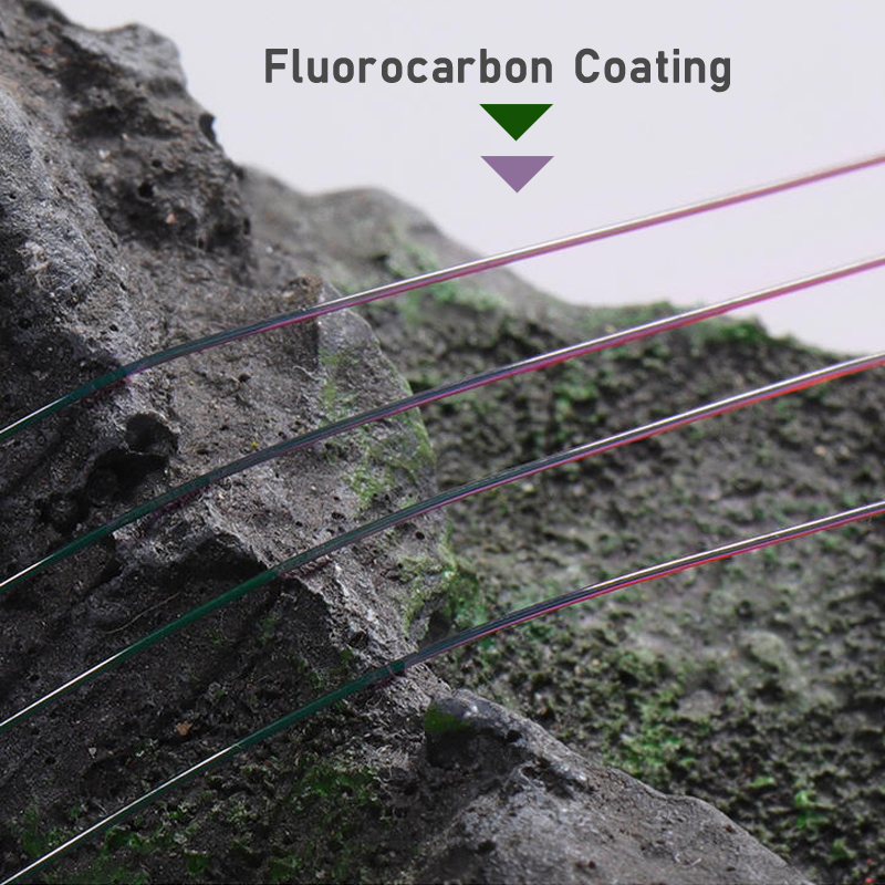 フロロカーボンコーティングされた 220 メートル 500  - Fluorocarbon Line のレビューと価格