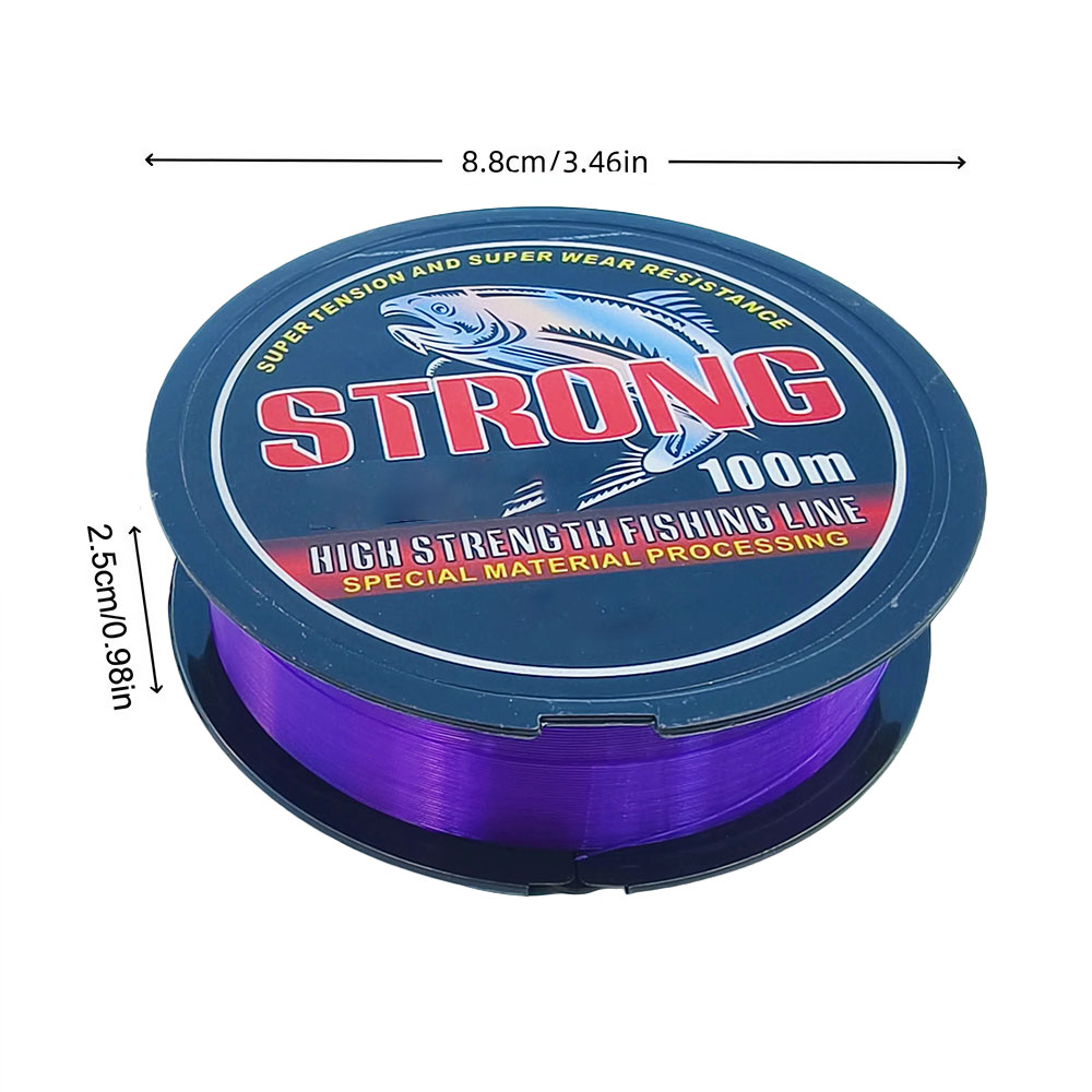リムノイド100Mフッ素コーティングナイロン釣り糸 日本製素 - Fluorocarbon Line のレビューと価格