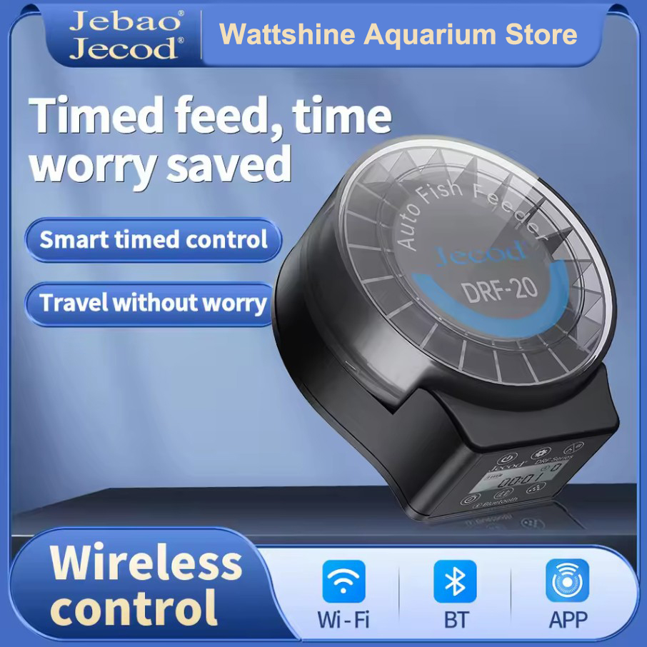 Jebao Jecod DRF自動給餌器 BTリモコン付き  - Fishing Line Dispenser のレビューと価格