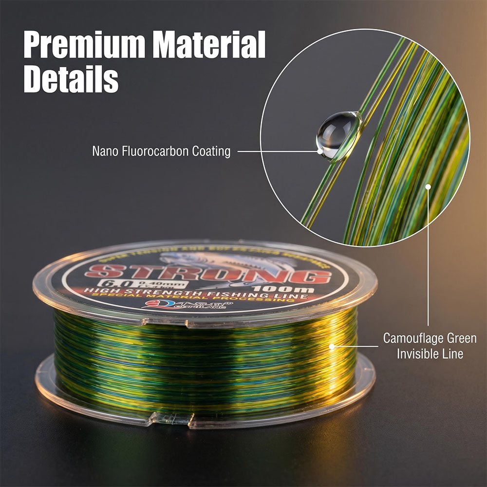 Limnoid100M フロロカーボンモノフィラメントライン - Fluorocarbon Line のレビューと価格