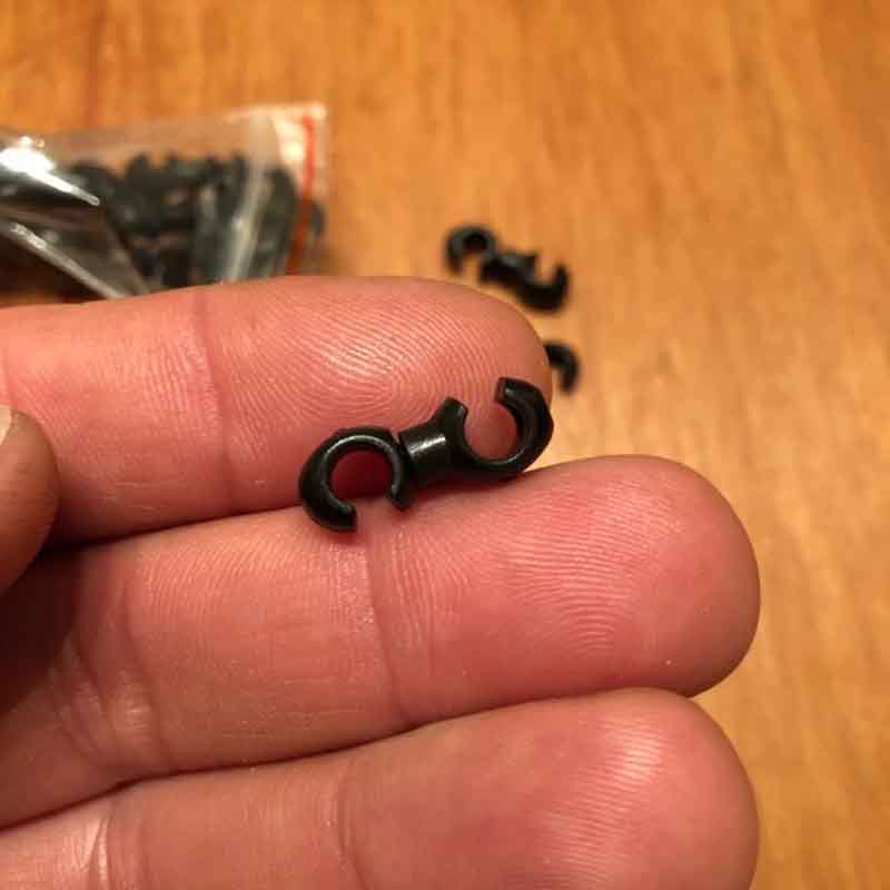回転可能な MTB ブレーキケーブルクリップ自転車シフトギア - Tippet Line のレビューと価格