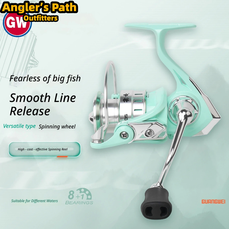 Guangwei Xiwu スピニングリール 8+1 ベアリ - Abu Garcia Reel Max のレビューと価格